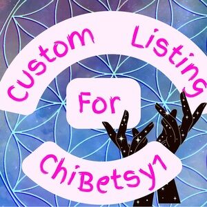 Custom Listing for ChiBetsy1